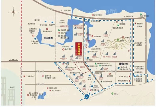 云鼎福港城位置图