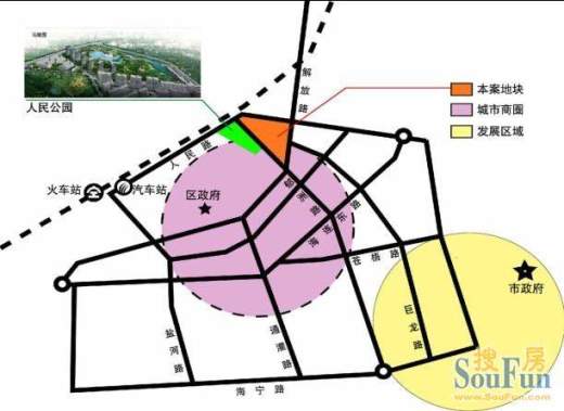 博威江南明珠苑实景图